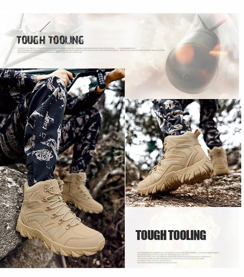 Upgraded Tactical Combat Training Boots