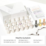 VENALISA 10ml Gel Polish Kit – HEMA & TPO Free