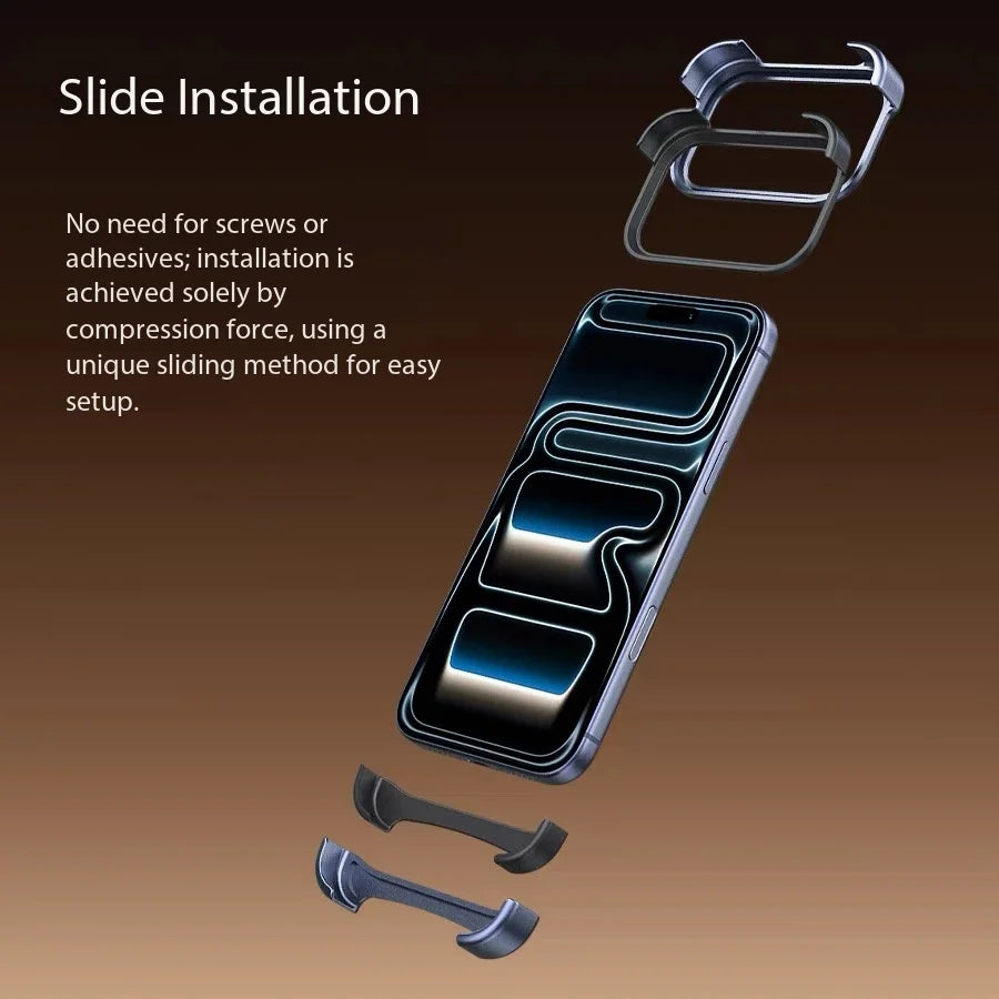 Aluminum Bumper Case for iPhone 17 & 18