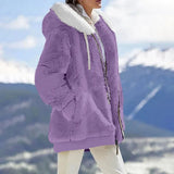 Women’s Casual Autumn & Winter Hooded Fleece Jacket