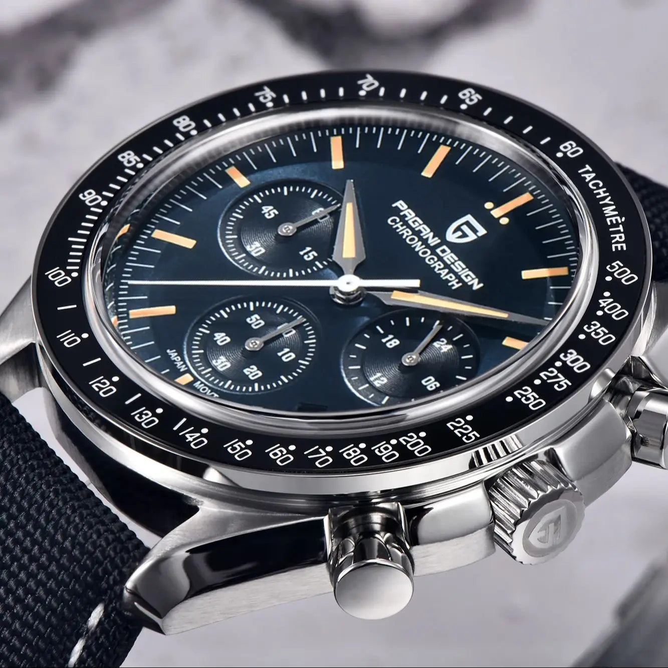 PAGANI DESIGN 2026 New Men's Watches Retro Luxury Tribute to CK2998 Quartz Watch For Men Speed Chronograph AR Sapphire crystal