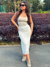 Elegant Lace Maxi Skirt – Women's Floral Pencil Skirt