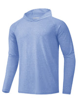 Men's UPF 50+ Sun Hoodie — Long Sleeve Quick-Dry Rash Guard