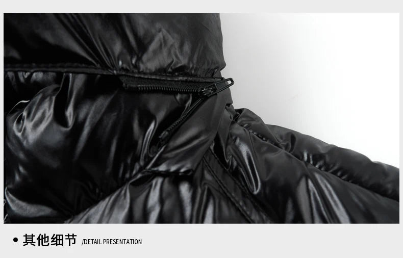 Men's Quilted Hooded Parka – Warm Winter Jacket