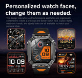 2026 Military-Grade Outdoor Sports Smartwatch 1400mAh