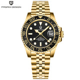 2026 PAGANI DESIGN New PD-1662 V5 Men Mechanical Watches Luxury Ceramic Bezel Automatic Watch 100M Waterproof GMT Watch for Men