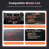 Wireless CarPlay for Audi A4 A5 Q5 2009–2015
