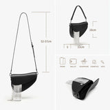 BAFELLI 2025 NEW LUXURY WOMAN BAGS LEATHER STYLISH INDIVIDUALITY FASHION TASSELS PURSE SHOULDER CROSSBODY HANDBAGS FEMALE SADDLE