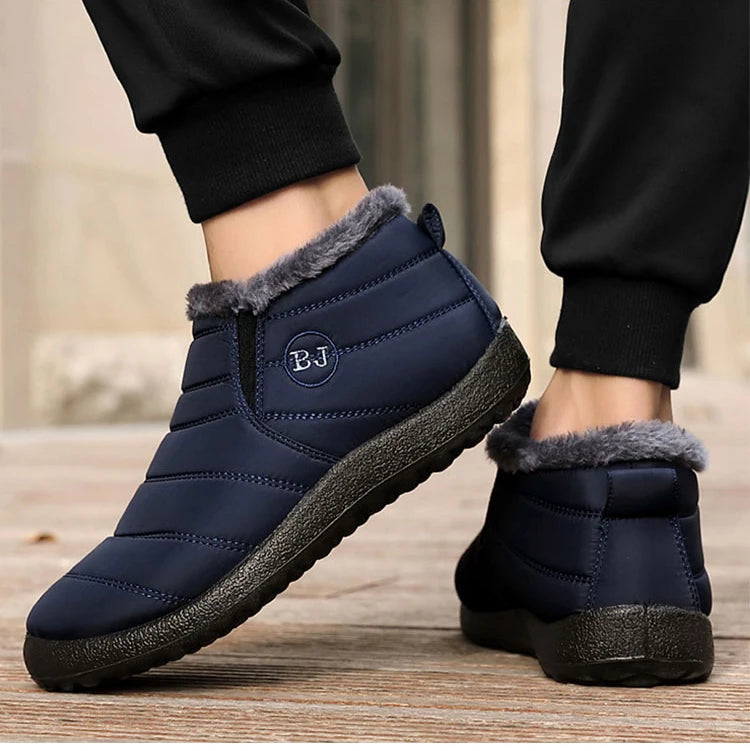 Lightweight Winter Fleece-Lined Sneakers