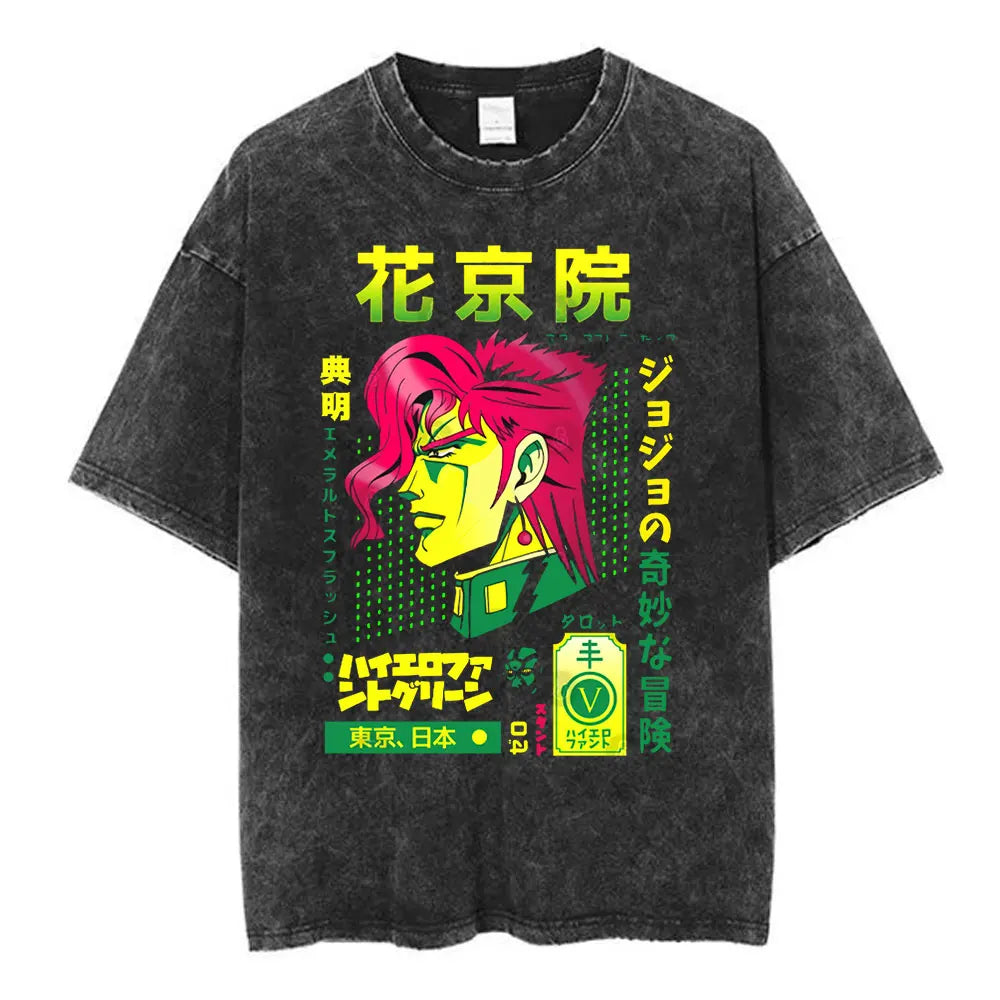 JoJo’s Bizarre Adventure: Steel Ball Run Washed Tee