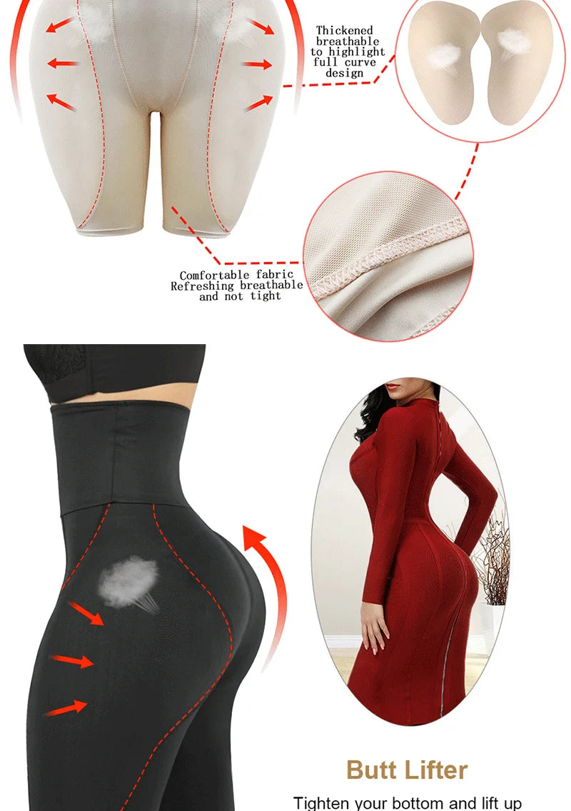 Women’s Padded Butt Lifter & Hip Enhancer Shapewear