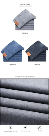 Men's Straight-Leg Stretch Jeans