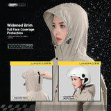 All-Weather Full-Body Poncho for Cycling & Hiking