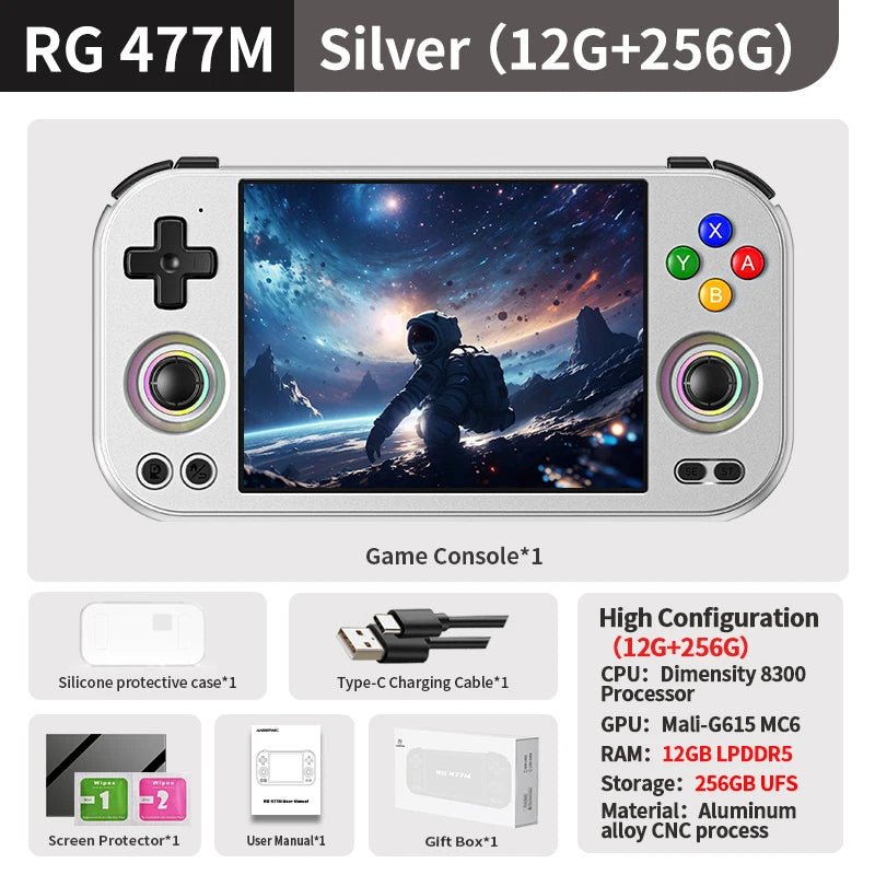 Anbernic RG477M Handheld Game Console 4.7" LTPS