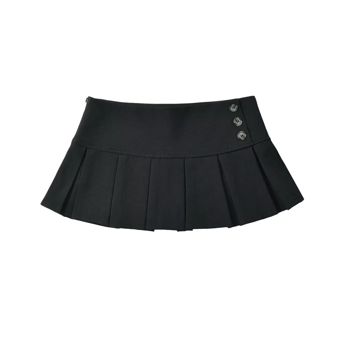 Women's Retro Pleated Mini Skirt