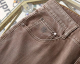 BLLIYOSS Jeans Thin Cotton Men 2025 Spring Summer new Business Embroidery Straight outdoors  Pants Old money High Quality