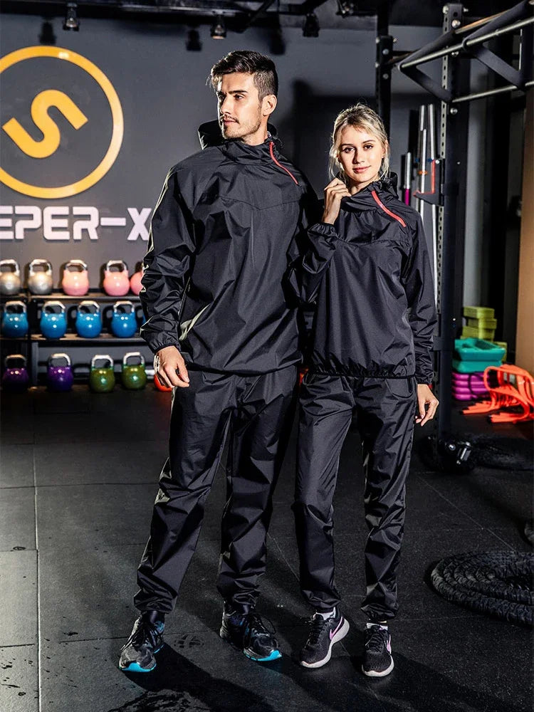 Premium Unisex Sauna Sweat Suit | Full Body Weight Loss & Fitness Gear