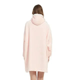 Oversized Microfiber Fleece Hoodie Blanket