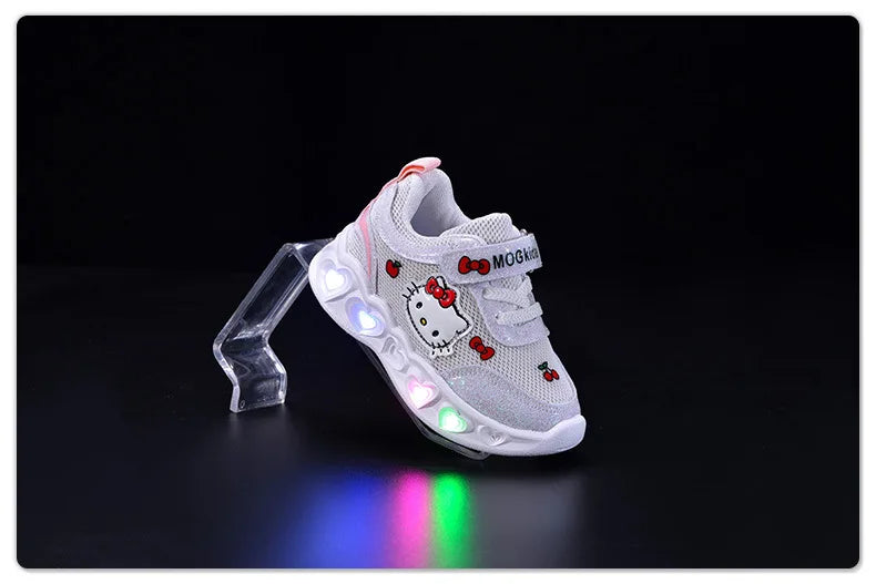 Kids’ LED Light-Up Cartoon Sneakers