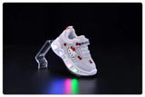 Kids’ LED Light-Up Cartoon Sneakers