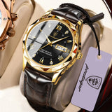 POEDAGAR 615 Men's Luxury Quartz Watch