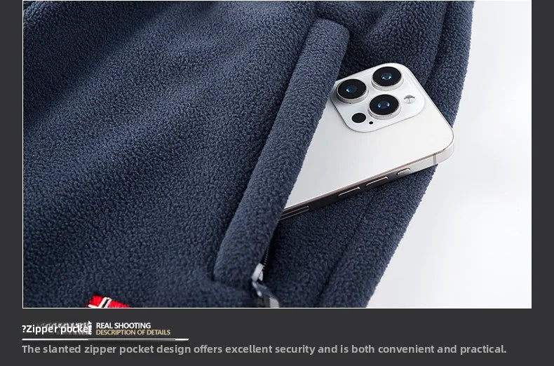 Polar Fleece Drawstring Winter Sweatpants