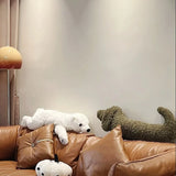 2025 Cartoon Animal Dachshund Pillow Plush Sausage-shaped Pillow Cute Cushion Nap Pillow Lumbar Pillow Bedroom Neck Pillow