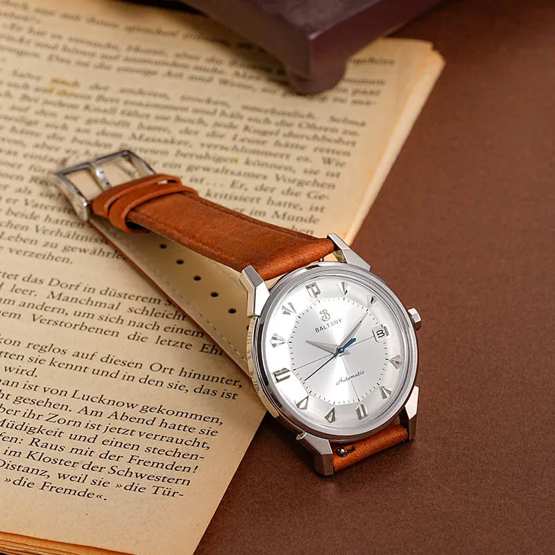 BALTANY 36mm Pie-Pan Constellation Automatic Watch