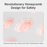 Upgraded Hello Face L7 Large Red Light Therapy Mat 792pcs LEDs 660 & 850nm Infrared Light Therapy Pad For Full Body Pain Relief