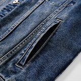 Washed Heavyweight Denim Jacket – Vintage Workwear