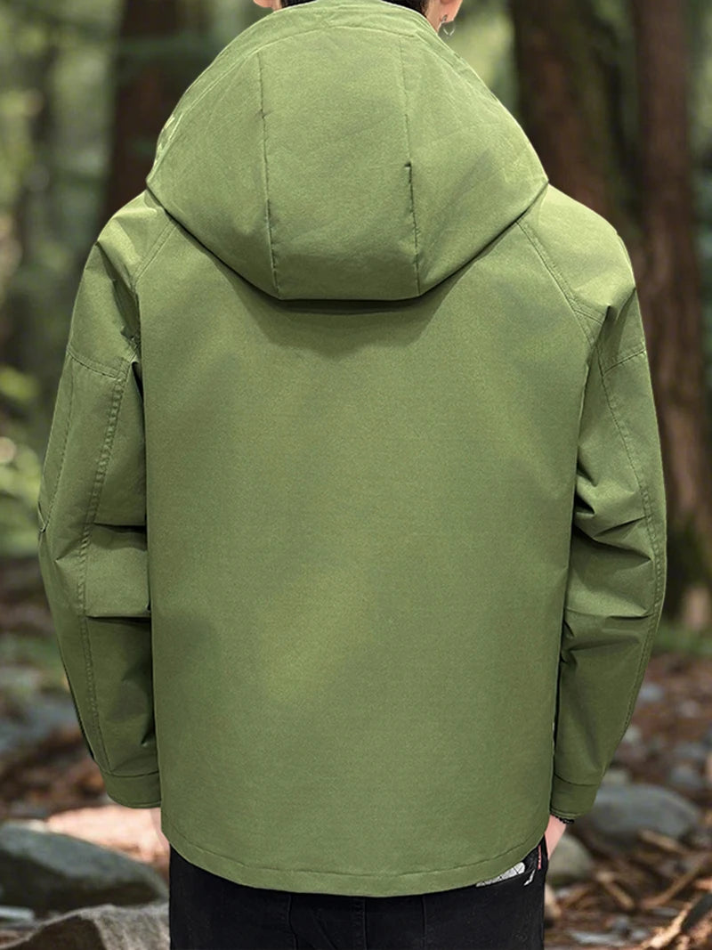 Men’s Lightweight Waterproof Hooded Softshell Jacket