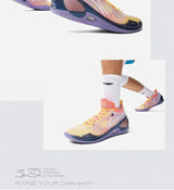 Li-Ning Men's WADE 808 3 ULTRA V2 Professional Basketball Shoes BOOM Springy Heel Support LiNing Durable Game Shoes ABAU047