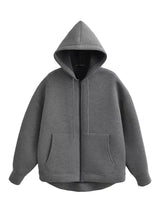 Women’s Casual Relaxed-Fit Hooded Jacket