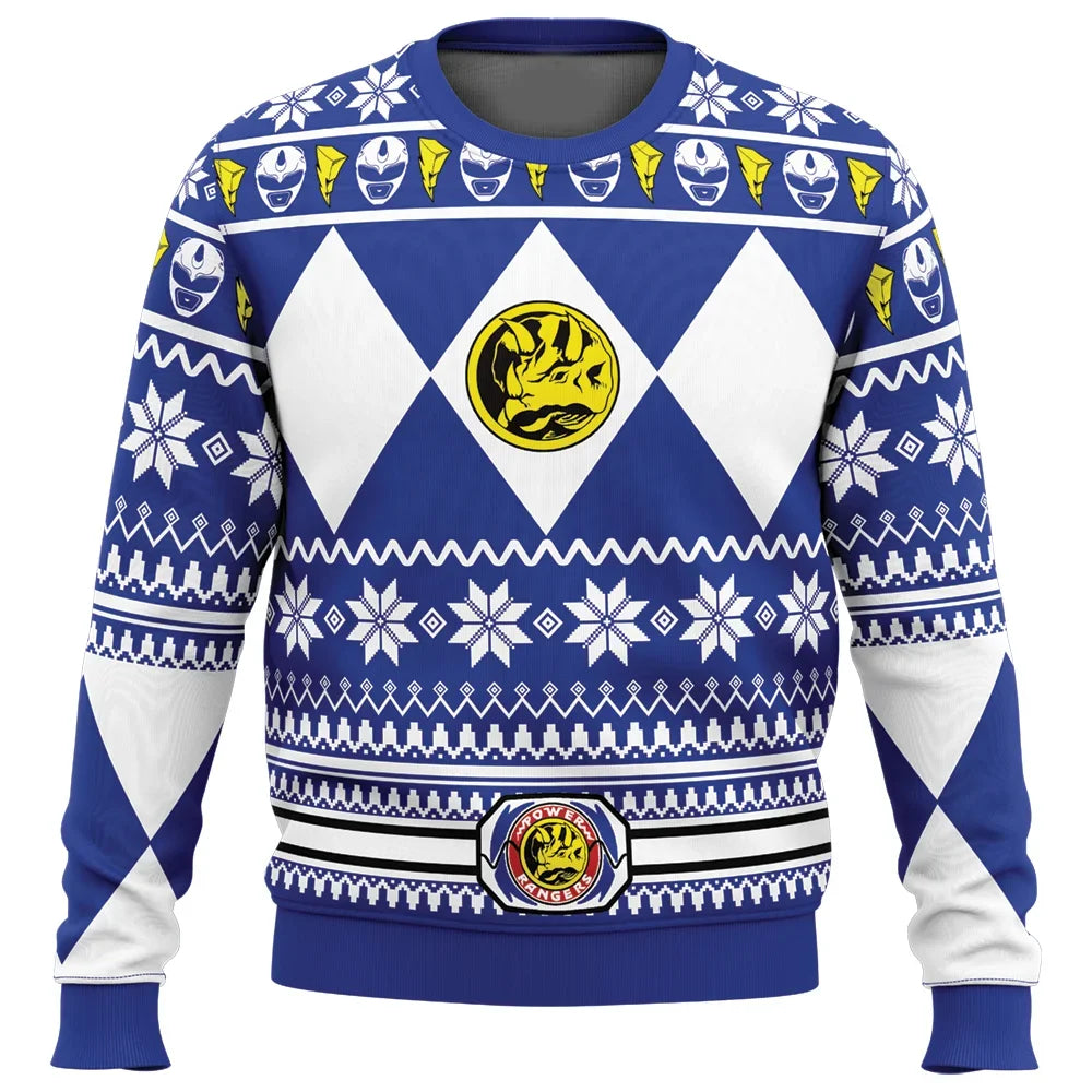 Unisex Power Ranger Christmas Sweater