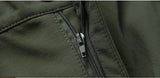 Men's Winter Fleece Straight-Leg Cargo Pants