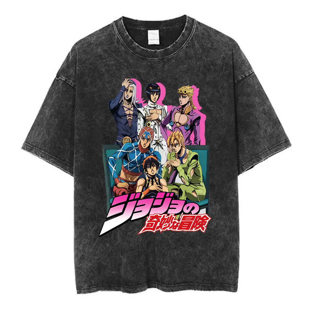 JoJo’s Bizarre Adventure: Steel Ball Run Washed Tee