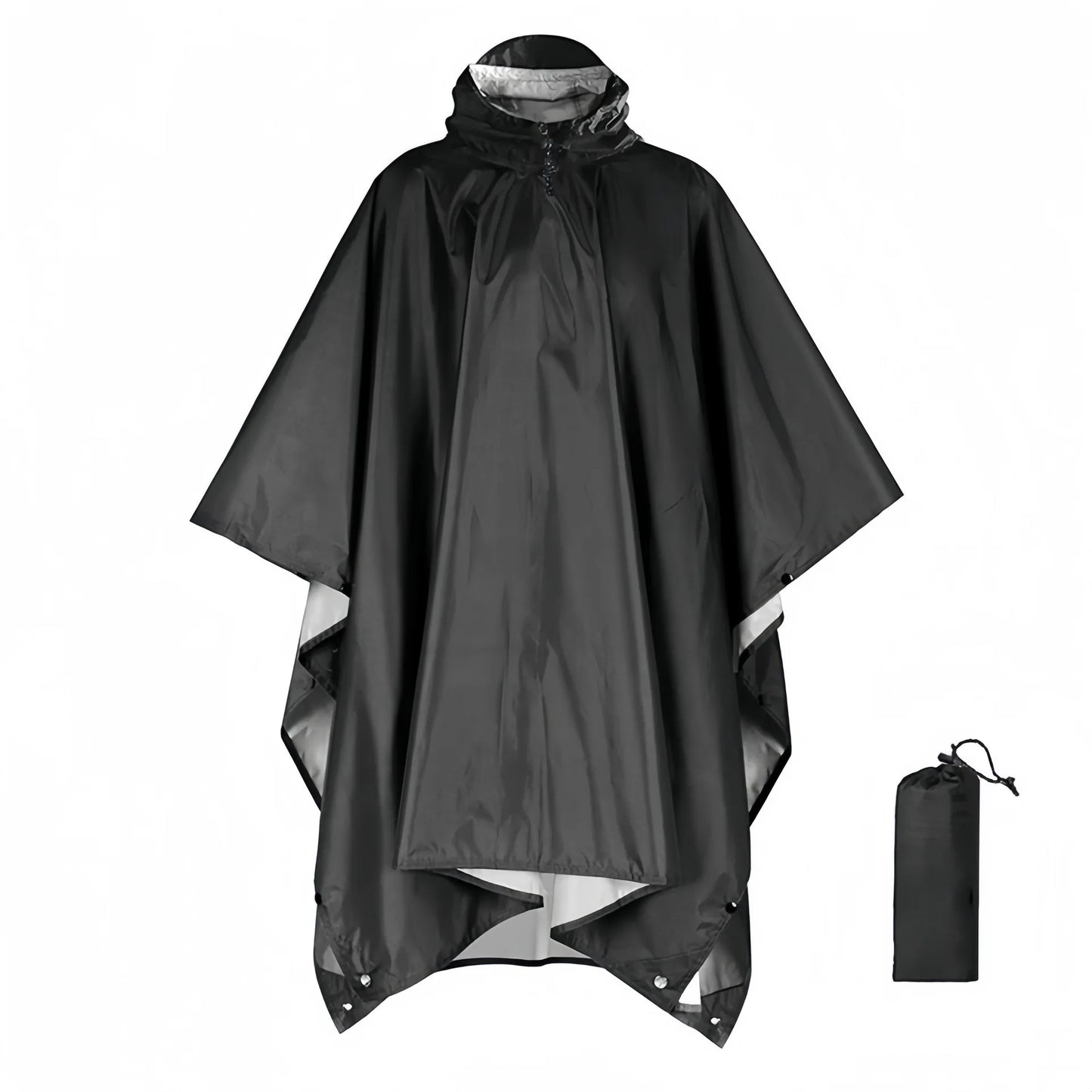 3-in-1 Waterproof Raincoat | Lightweight Outdoor Rain Cover