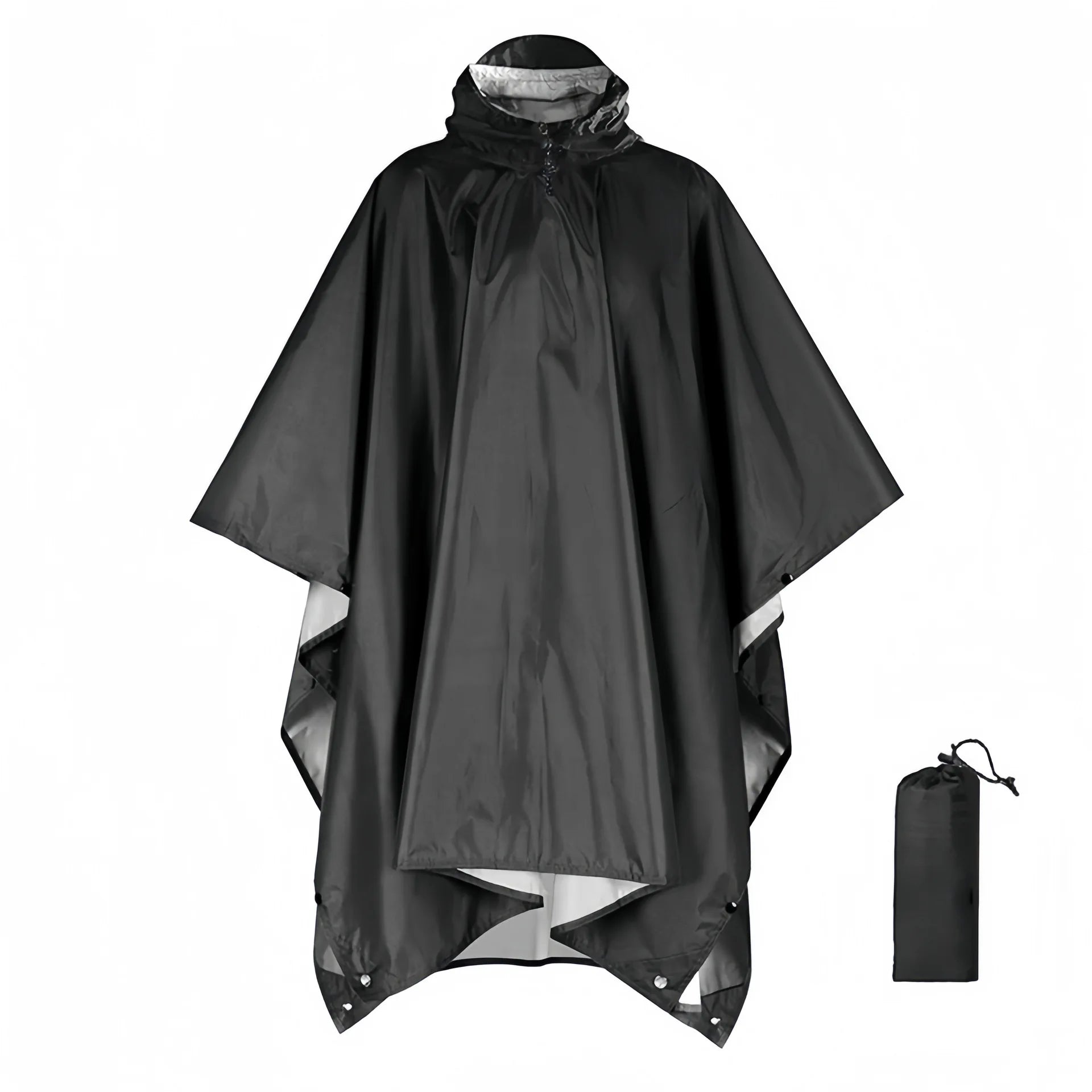 3-in-1 Waterproof Raincoat | Lightweight Outdoor Rain Cover
