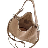 Luxury Suede Boston Tote