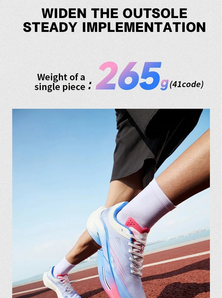 QIAODAN TG PLAID Running Shoes 2026 For Man Trainers Cushioning Carbon Board Sport Shoes Rebound Training Sneakers QDB023253295