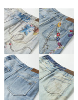TOYOUTH Women Denim Jean 2025 Spring New Long Pants 8518053