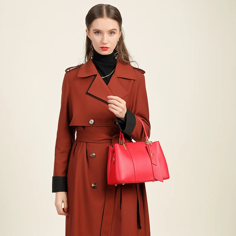 Luxury Print Leather Crossbody & Shoulder Bag