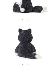 40cm Gray Wolf Plush Toy – Ultra-Soft Stuffed Animal