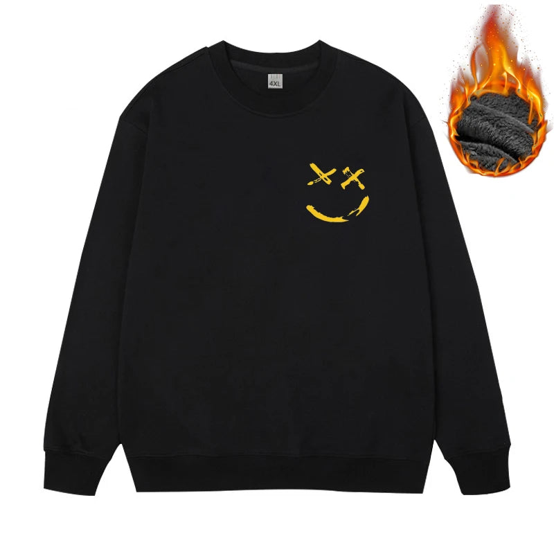 Men's Plus Size Fleece Sweatshirt XL–7XL