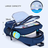 Premium USA-Designed Waterproof Primary School Backpack for Boys & Teenagers