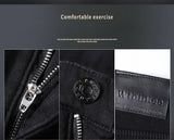 Men’s Fleece-Lined Straight-Leg Stretch Jeans