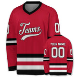 Custom Hockey Jersey with Personalized Name & Number