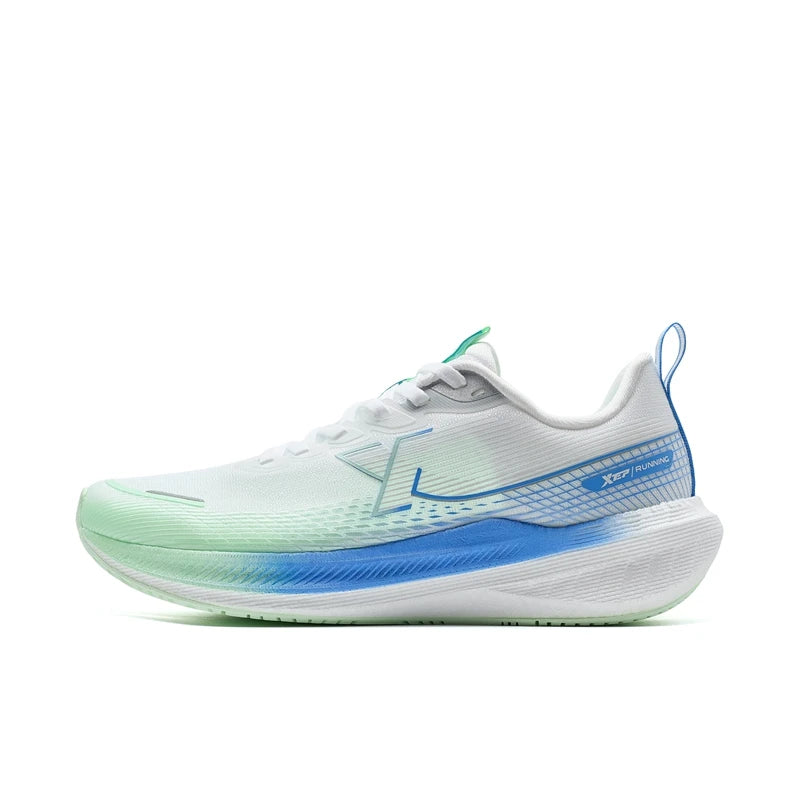 Xtep Kunpeng Running Shoes for Men 2025 Summer Shock-absorbing Rebound Lightweight Breathable Mesh Sport Shoes 875219110025