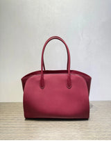 36cm Top-Grain Cowhide Tote — Effortless Everyday Elegance