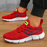 Men's Breathable Mesh Lace-Up Sneakers